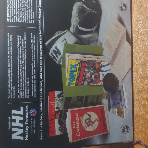The official NHL hockey treasures book. - Picture 2 of 6